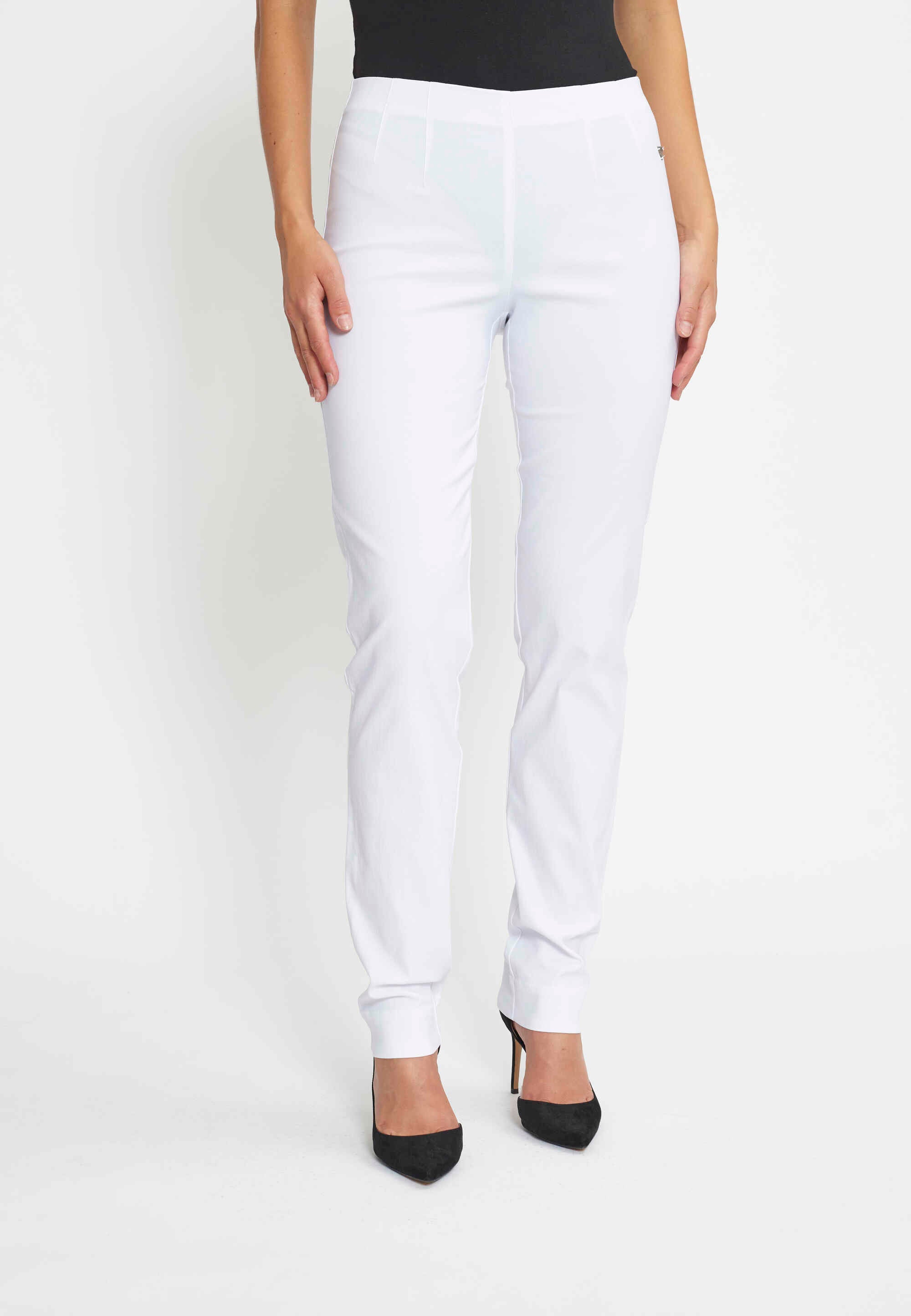LAURIE  Betty Regular - Long Length Trousers REGULAR 10970 White