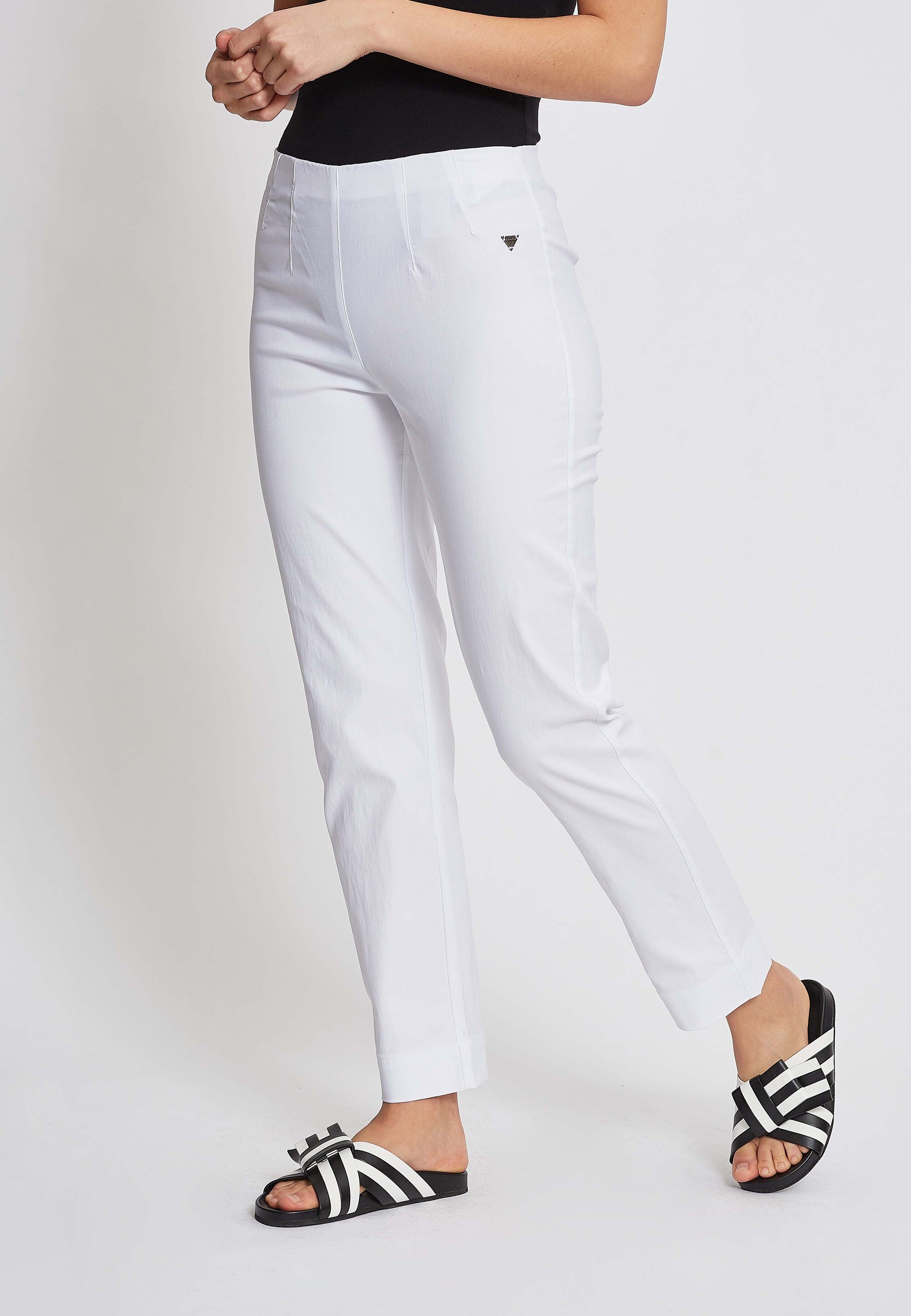 LAURIE  Betty Regular - Short Length Trousers REGULAR 10970 White
