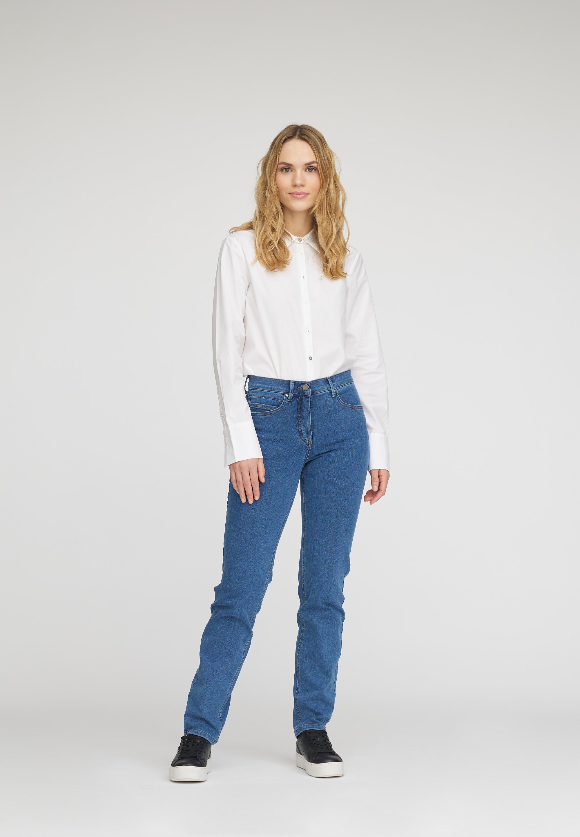 LAURIE  Christie Regular - Medium Length Regular 43504 Blue Denim