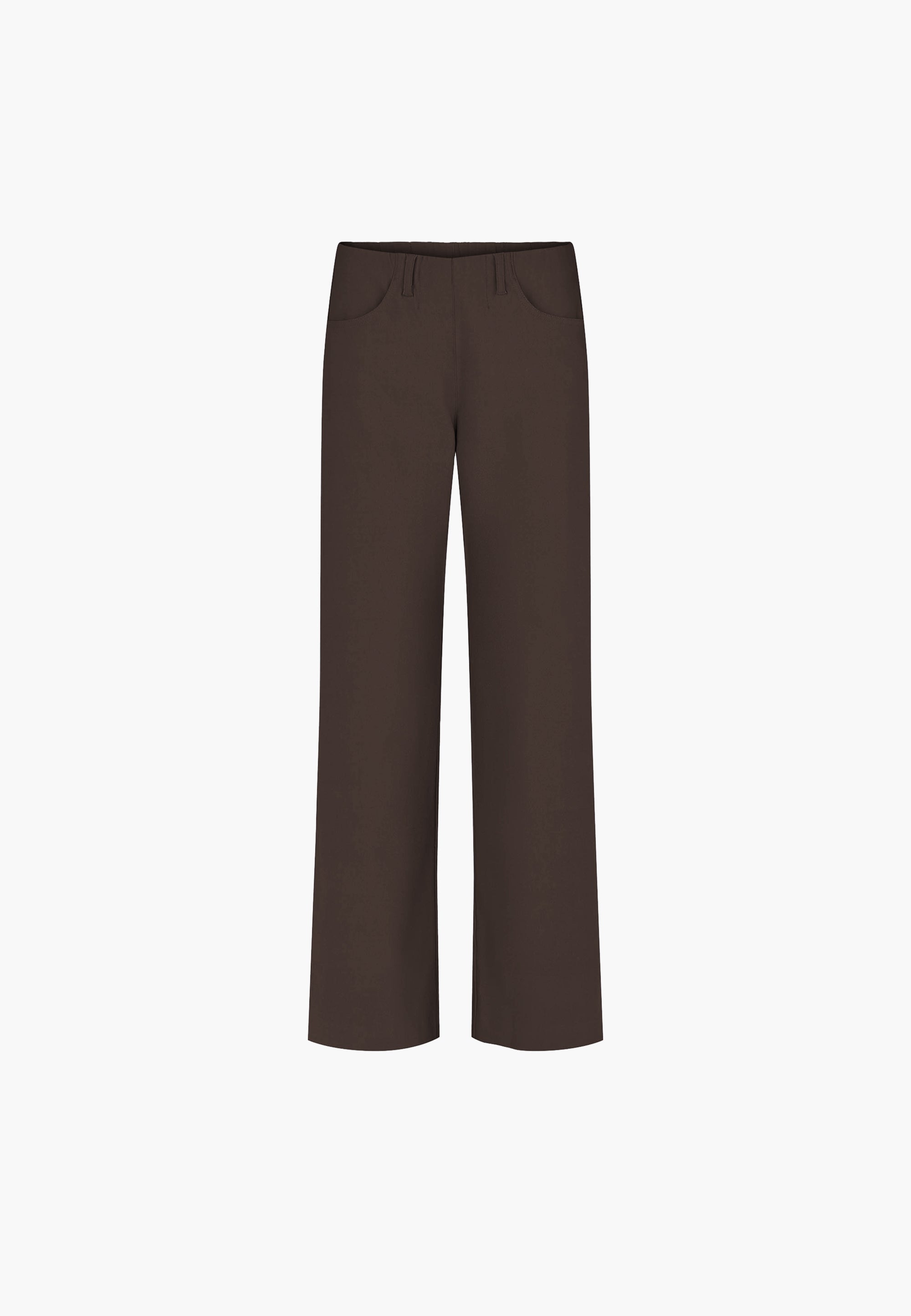 LAURIE  Donna Loose - Medium Length Trousers LOOSE 88000 Brown