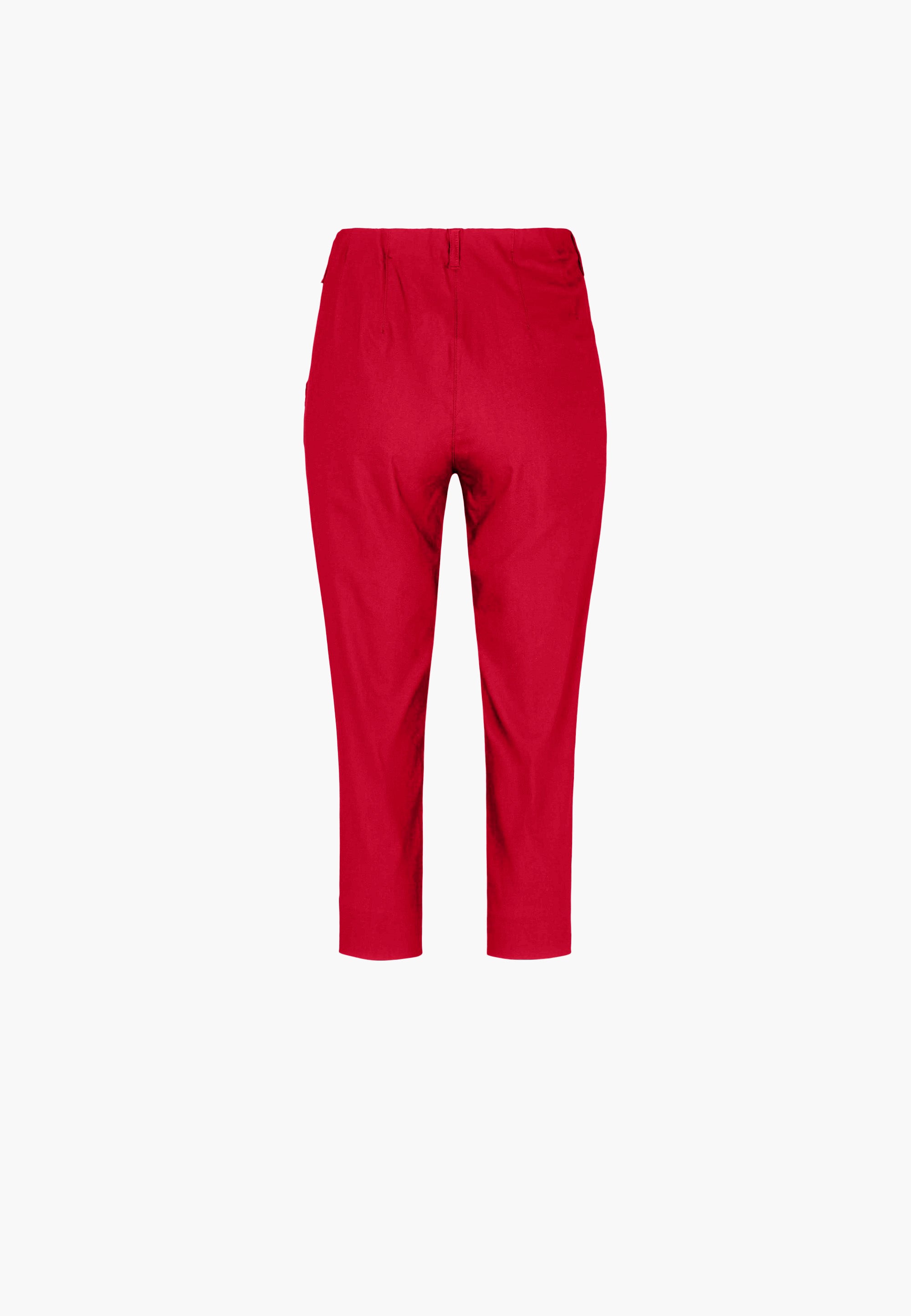 LAURIE  Elizabeth Slim Capri Medium Length Trousers SLIM 60000 Red