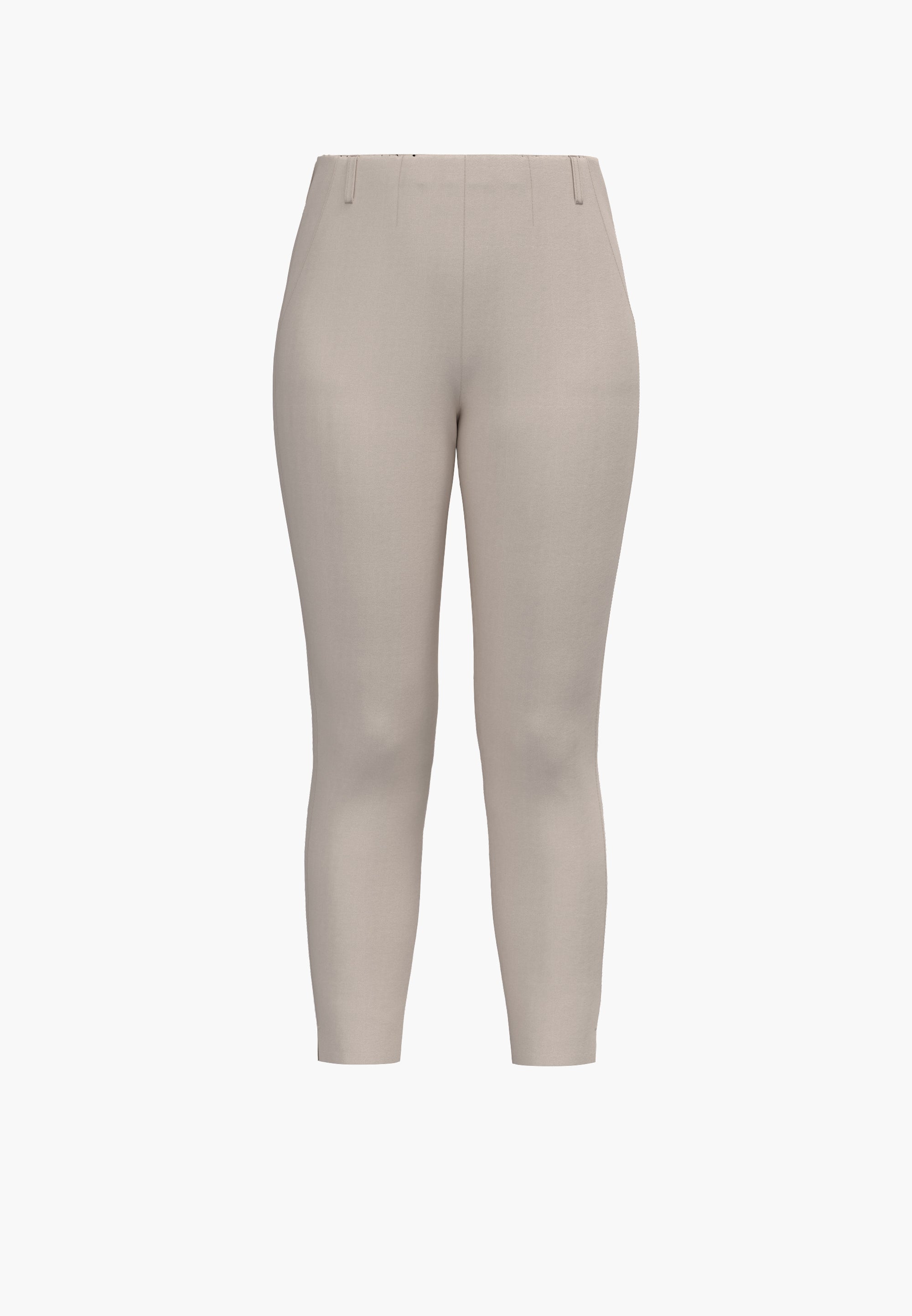 LAURIE  Elizabeth Slim Crop Trousers SLIM 25000 Grey Sand