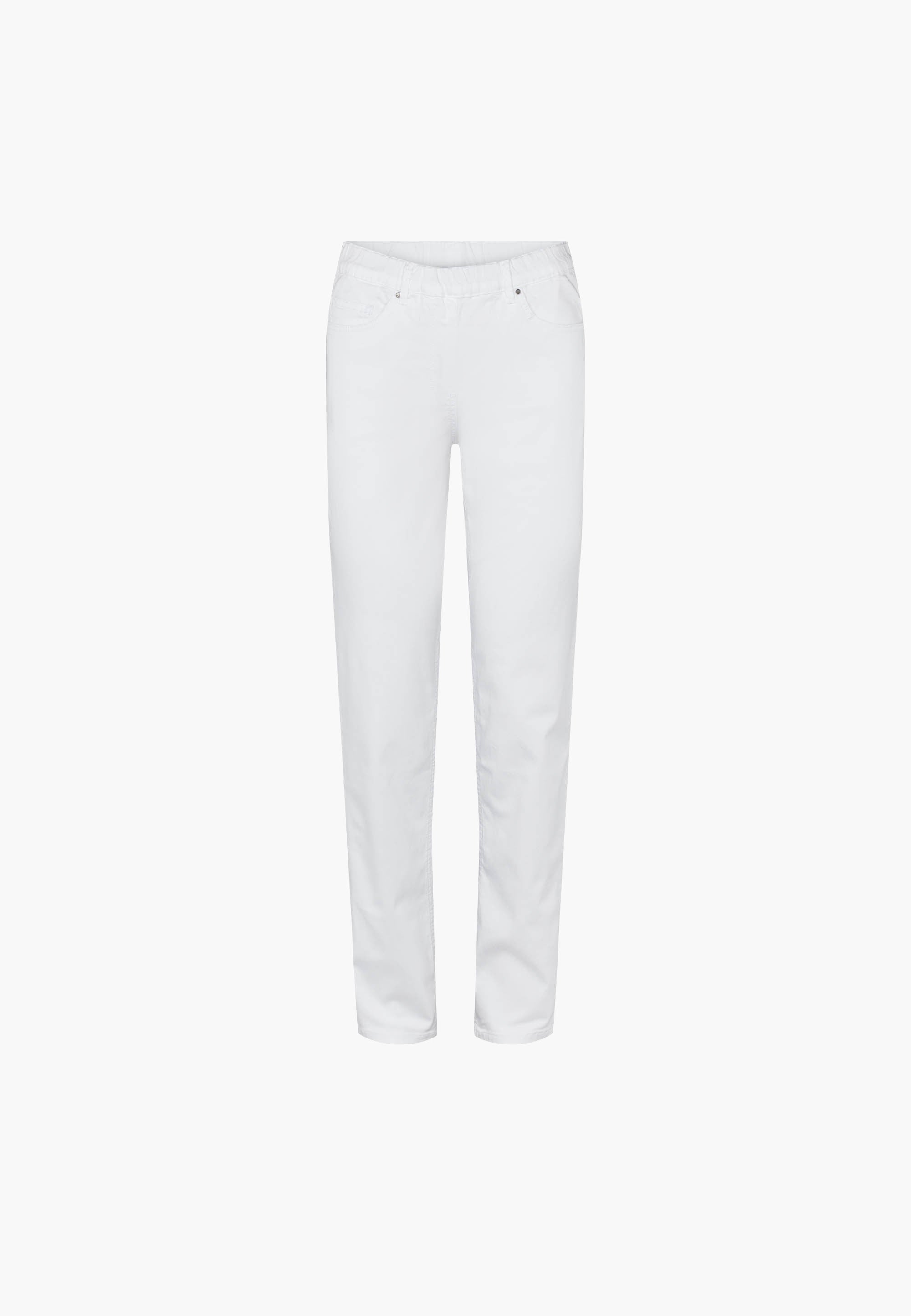 LAURIE  Hannah Regular - Medium Length Trousers REGULAR 10122 White