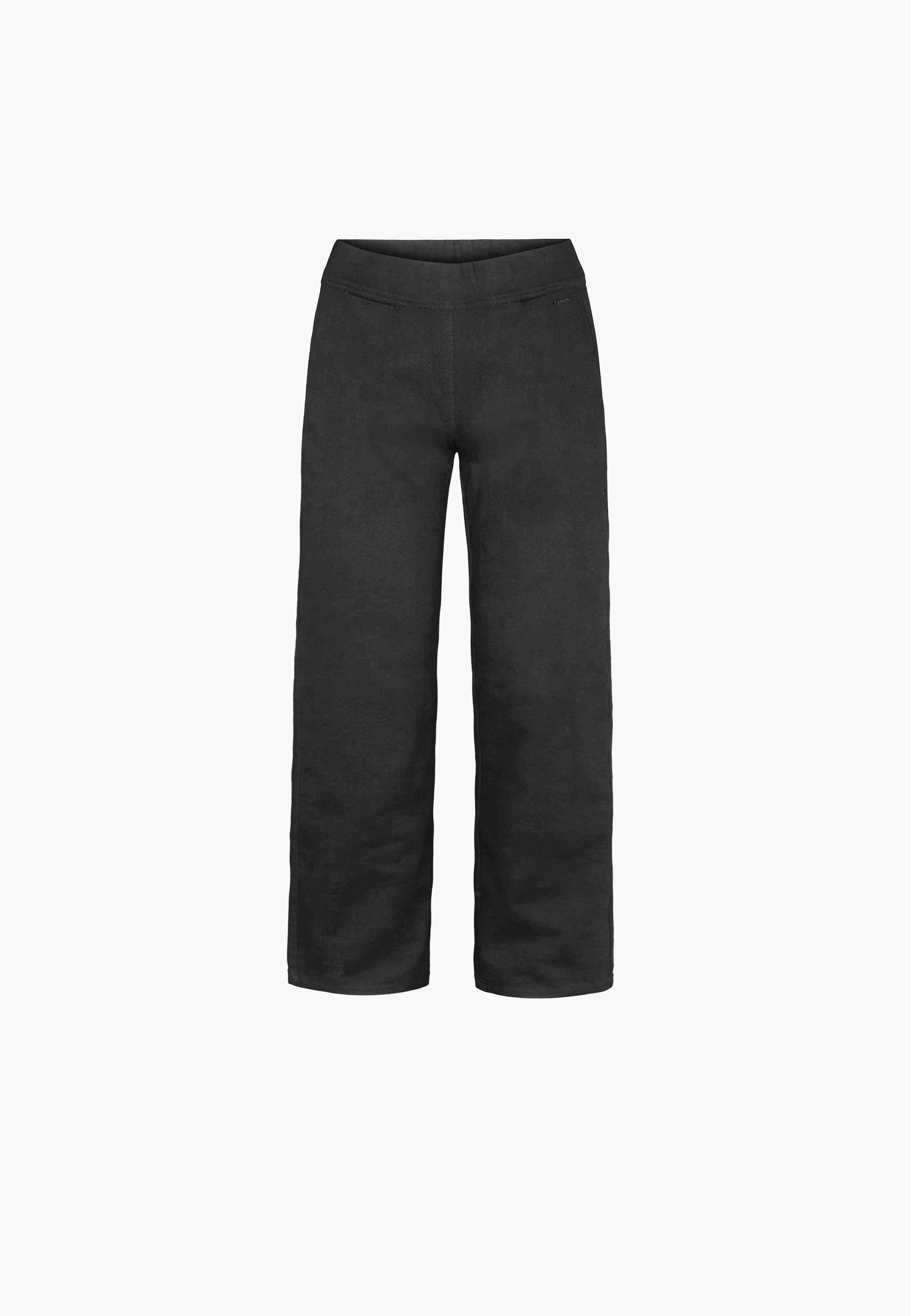 LAURIE  Serene Loose - Extra Short Length Trousers LOOSE 99000 Black
