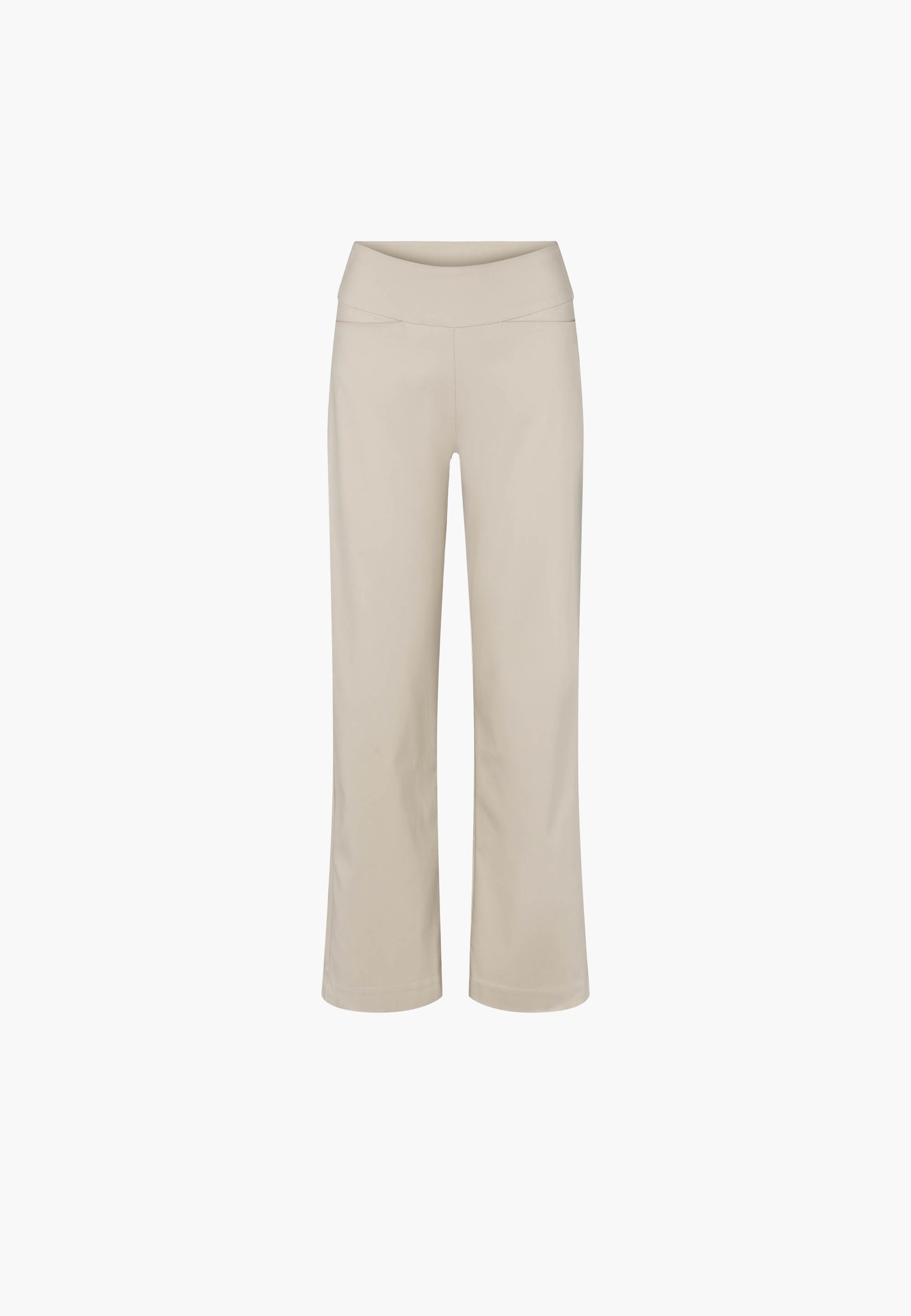 LAURIE  Thea Straight - Short Length Trousers STRAIGHT 25000 Grey Sand